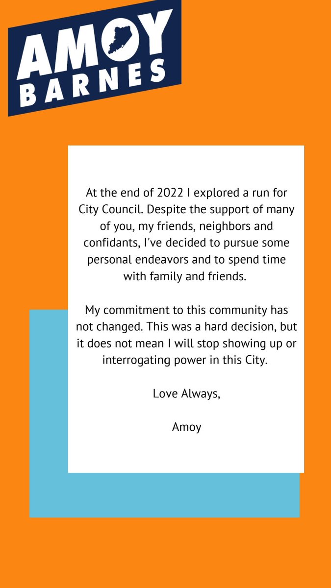 Amoy Barnes (@amoyforcouncil) on Twitter photo 