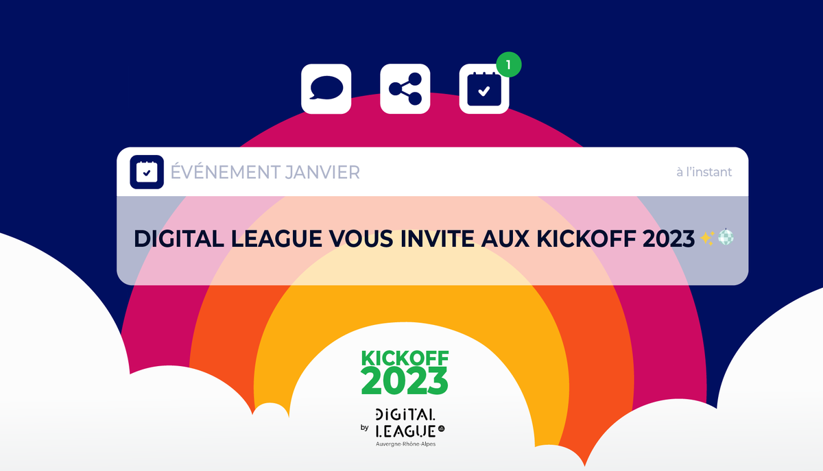 Digitaleague's tweet photo. [Kickoff 2023] 🪩 Ça continue avec Annecy !

Nous vous donnons RDV :
📆 vendredi 20 janv. 2023
⏰ à 12h00
📍 à la Pépinières Galiléo

✨ Infos &amp; inscription ici ➡️ https://t.co/eNFwsfK6ol

 #AdhérentsOnly https://t.co/z1ecaoTfyd