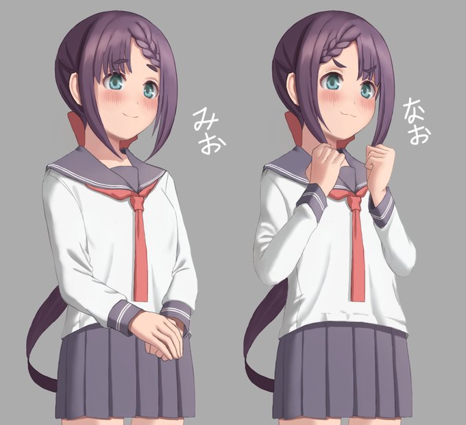 双子の立ち絵が一応完成した。
姉の桐生なおと妹の桐生みおだよ。(12才)
エッチシーンがないがお母さんのお腹をなでたり聞いたり子宮の中の胎児に話しかけたリするシーンを実装する予定だ。 