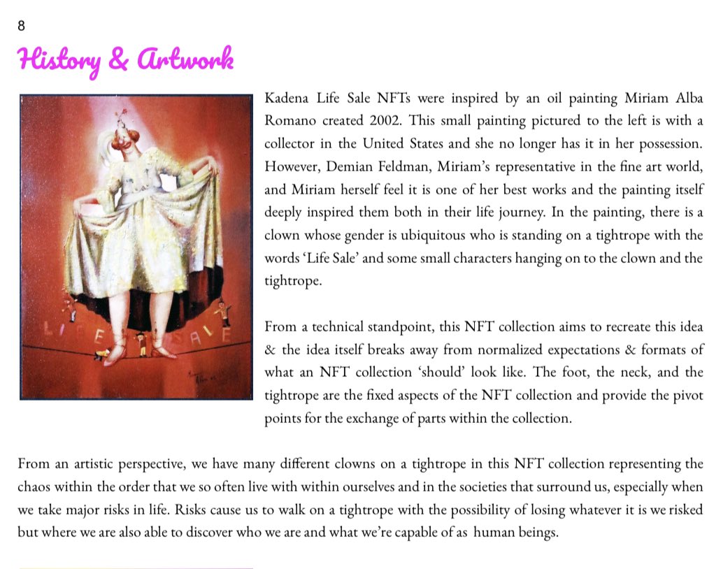 Kadena Life Sale NFTs tweet media