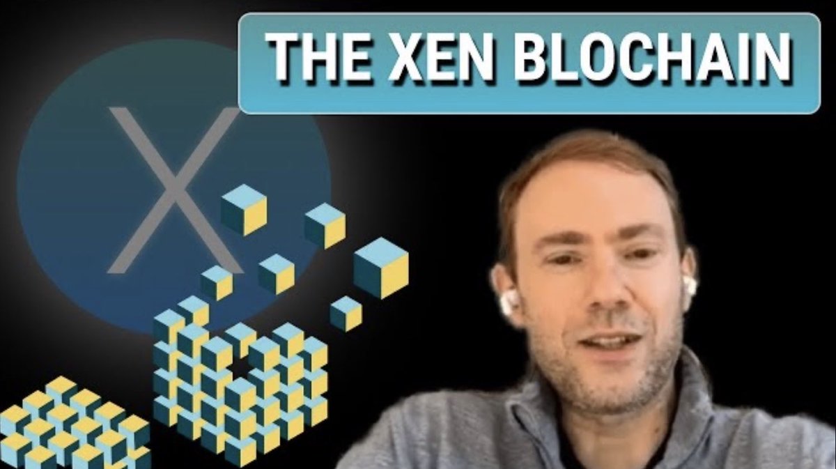 Xencryptoio's tweet photo. Jack Levin speaks about the $XEN Blockchain
https://t.co/izjJcmeuyc https://t.co/tXs95QIfQG
