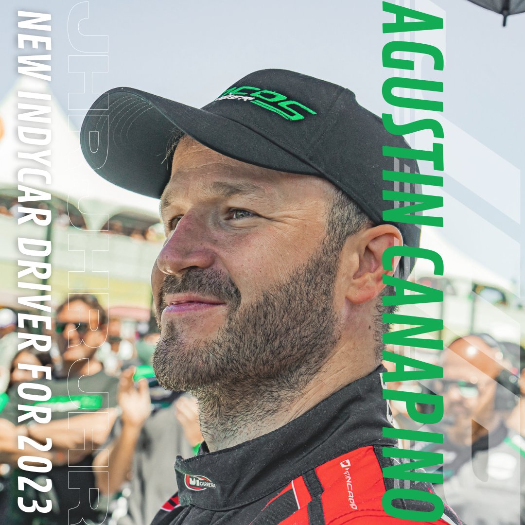juncoshollinger's tweet photo. 🚨 Estamos felices de anunciar que @AgustinCanapino será nuestro piloto para la temporada completa de la NTT INDYCAR SERIES en 2023✍️ https://t.co/OFMg0dXwMz