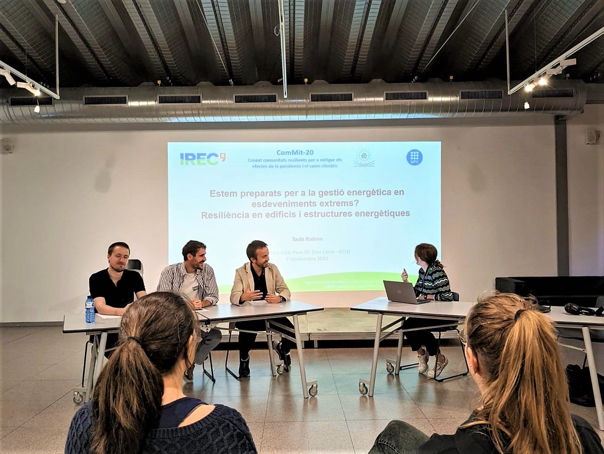 IREC_Energia's tweet photo. 📌Facing pandemics and climate change with resilience: project #COMMIT20 closure
📅2021-2022
👨Led by @salom_jaume @IREC_Energia
🤝#IREC @GRIC_UPC
🔗https://t.co/RnZVMnnFEZ
#IRECprojects #PANDEMIES2020 #AGAUR @recercat @empresacat
#fonsUECat @iCERCA https://t.co/L1CfsrPEM4