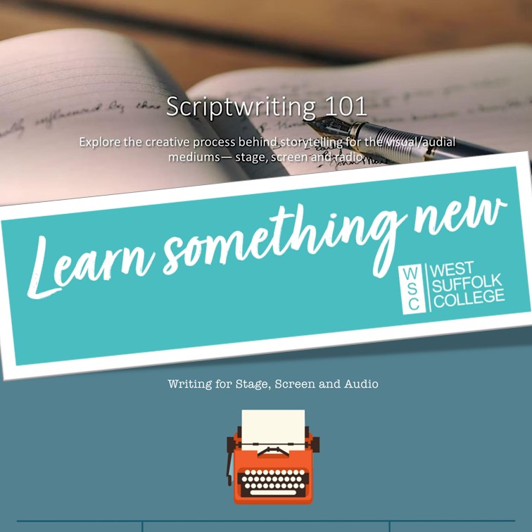 NEW COURSE

Scriptwriting 101

This ten-week course is set to take place on Wednesdays 7pm - 9pm starting Wednesday 1st March 2023.

eventbrite.co.uk/e/476491116757

For more information and to register your place, click the link through to our Eventbrite booking page