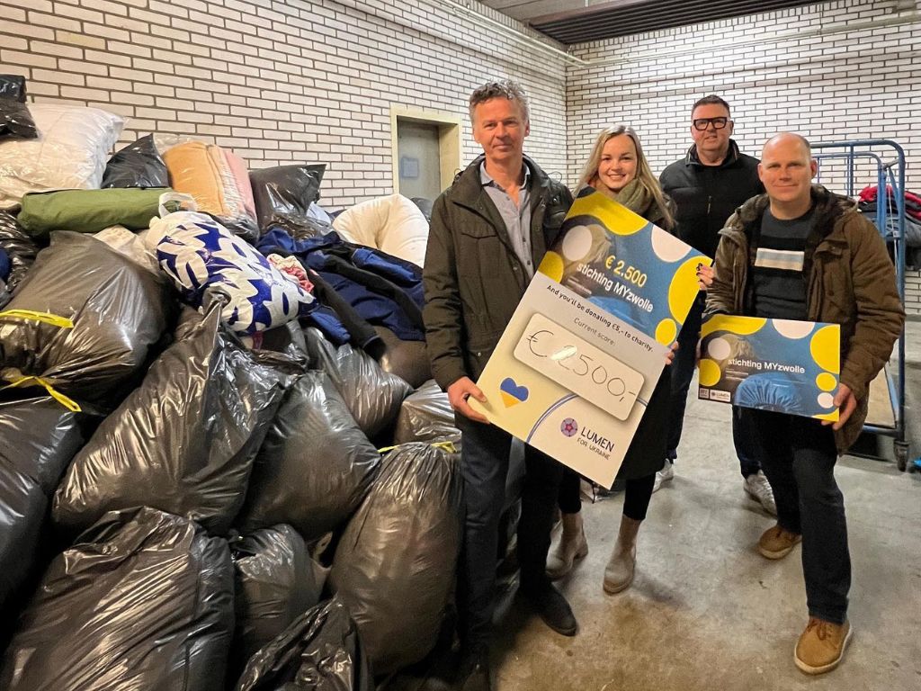 Hotelgasten bij Lumen Hotel &amp; Events sparen €5.000 bij elkaar voor Oekraïne... > Lees meer!
lumenzwolle.nl/gasten-hotel-l…