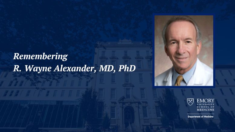 It is with great sadness that we share the news of the passing of R. Wayne Alexander, MD, PhD, who served as the Chair of the DOM from 1999-2013 and the R. Bruce Logue Professor in the Division of Cardiology. Read more on Wayne's career and legacy: bit.ly/3XlJtHO