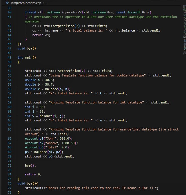 Vanders_on's tweet image. #cpp #OOP #genericprogramming
#functiontemplate

Last slide is the output.