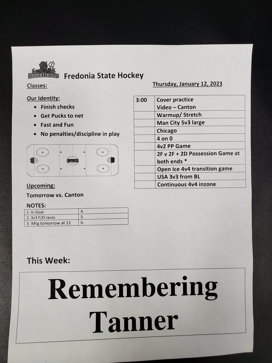 Remembering our captain, Tanner Kahlau today. It's been 2 years. We think about you every day and miss you. You left an impression on each of us that brings smiles to our faces and makes us better people. God bless you. #fredoniafamily