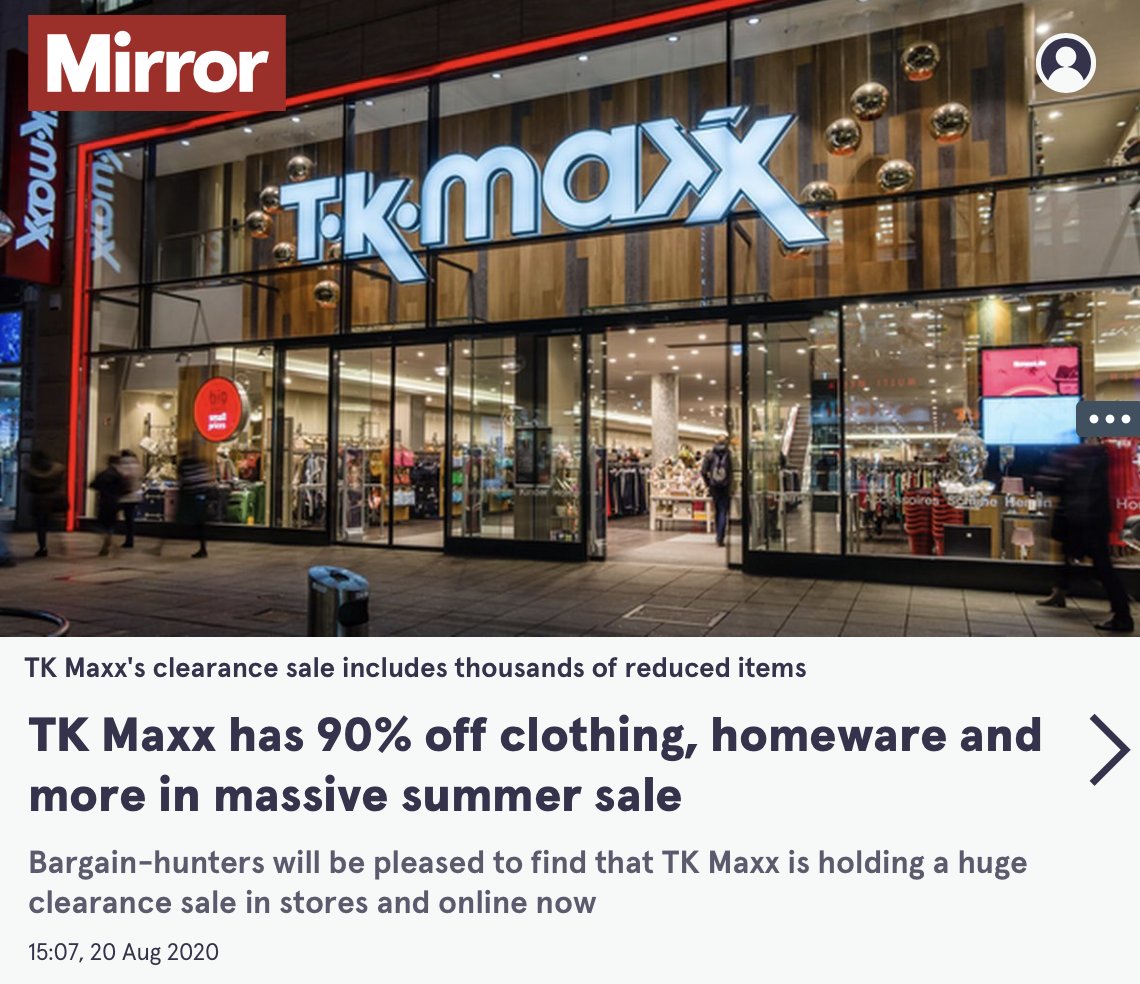 Omid Scobie on Twitter: "Um, this you @TKMaxx_UK? https://t.co