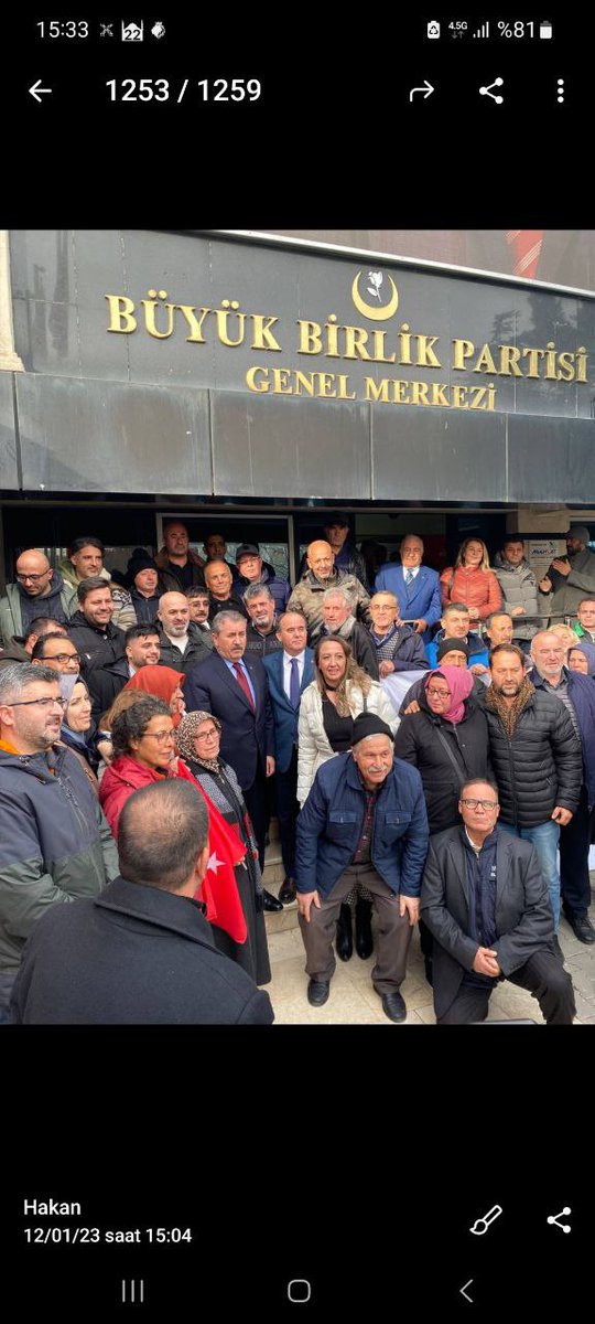 Biz imar barışı mağdurları platform temsilcilerini makamında kabul eden ve bizlerin sorunlarını dinleyen ve destekleyen 
Sayın <a href="/Mustafa_Destici/">Mustafa Destici</a> beye ve <a href="/bbpgenelmerkez/">BÜYÜK BİRLİK PARTİSİ</a> parti teşkilatına çok teşekkür ederiz.
<a href="/AlaattinCakir07/">Alaattin Ç A K I R 🇹🇷</a>