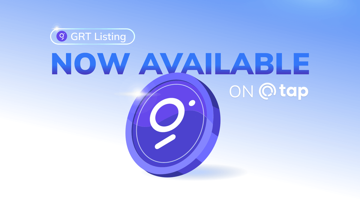 Tap_Fintech's tweet photo. The Graph is in tha place! $GRT is now available to buy, sell &amp; #trade on Tap! @Tap_Fintech💜@graphprotocol

Everything you need to know about #Thegraph✨ : https://t.co/hu3tyErxvj

#GRT #altcoins #altcoin #token #Crypto #Listing  #data #Web3 #Web2 #graphprotocol #decentralized https://t.co/aGcHxf2Qvo
