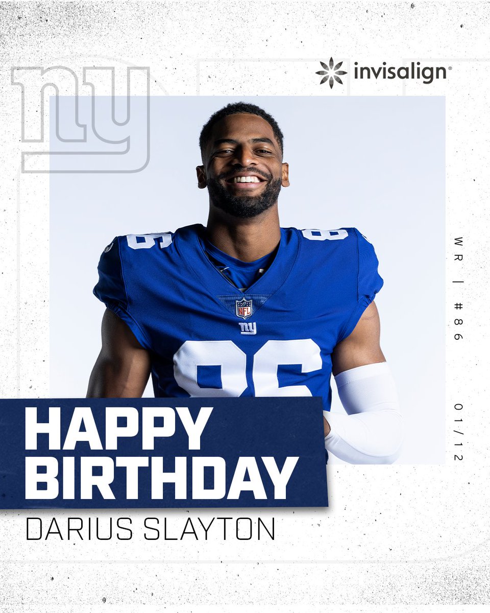RT to wish <a href="/Young_Slay2/">Darius Slayton</a> HBD 🥳