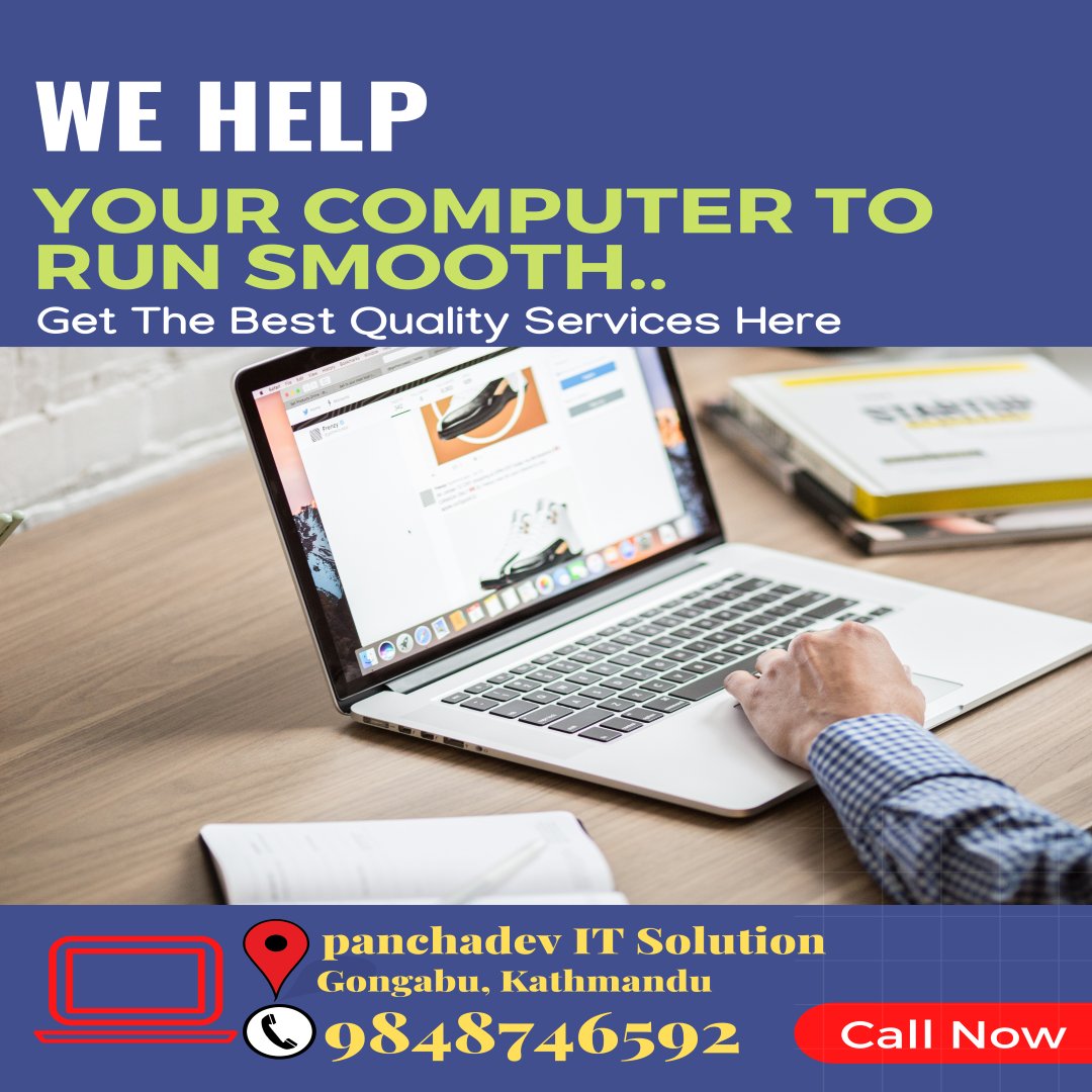 WE HELP Your Computer devices to Run Smooth
- troubleshooting of Running slow of Devices 
- Health check of Devices like Laptop and Desktop Computer
- Hard drive and Solid State Disk (SSD)upgrades
We also Provide Home Service and office Services: 
- Computer Repair, Laptop Repair