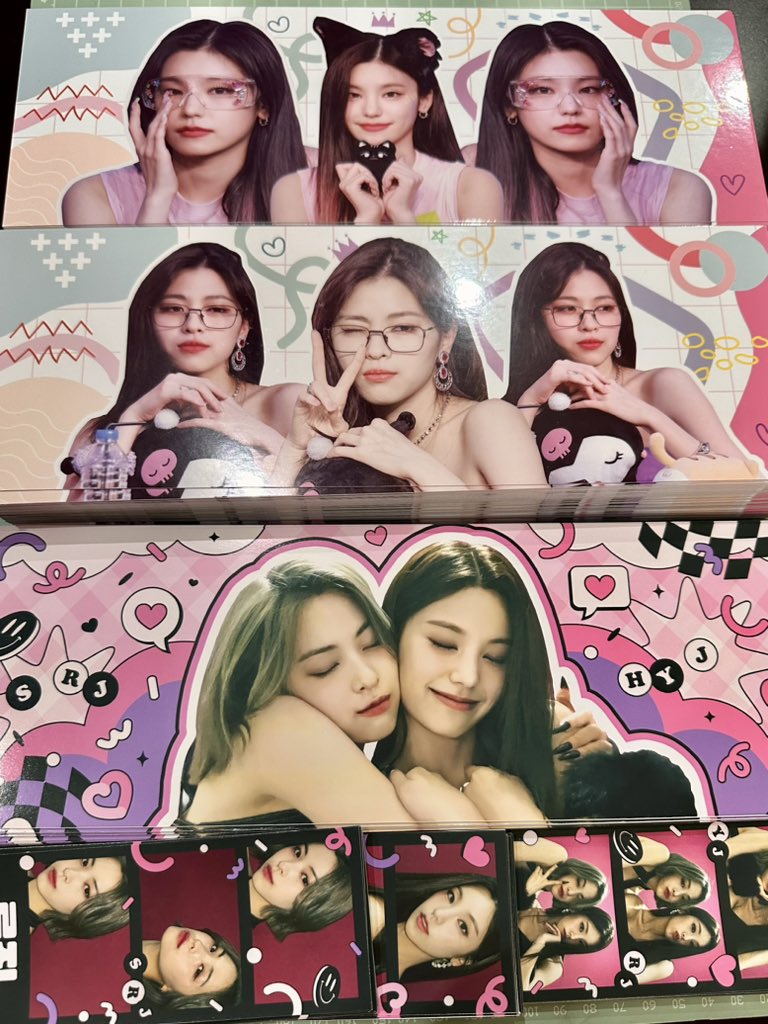 myoseungz's tweet photo. OMG aren’t these banners so cute 🥹 I’m so excited to give this away on day 1! I’ll be coming early sa moa (before 12) and i’ll prioritize those who traded with me 🫶🏼

Also, look, the ryeji banners and filmstrips of @iusrecord are finally here too!! 

See u all and see u itzy! https://t.co/p9LlM4ocwV