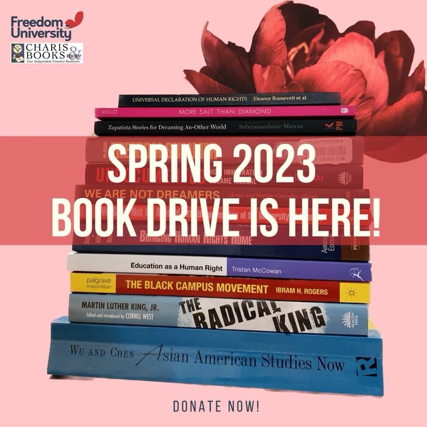 Rev_J_Rogers's tweet photo. Please support @FU_Georgia students by contributing to the Spring Book Drive! You can purchase wishlist items for them here: https://t.co/GKlFqX5fkr https://t.co/2AA63yy6dF