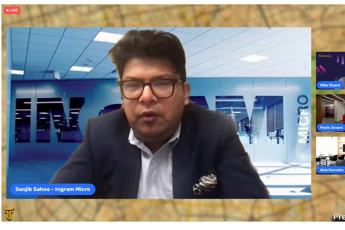 IngramMicroUSA's tweet image. &quot;Value creation, a bias for results - this is what we focus on.&quot;  @SahooSanj @IngramMicroInc 

#WorkFromAnywhere #Predict2023 #DigitalTransformation #ValueCreation 

lnkd.in/gCFp8Bpq via @TechstrongTV