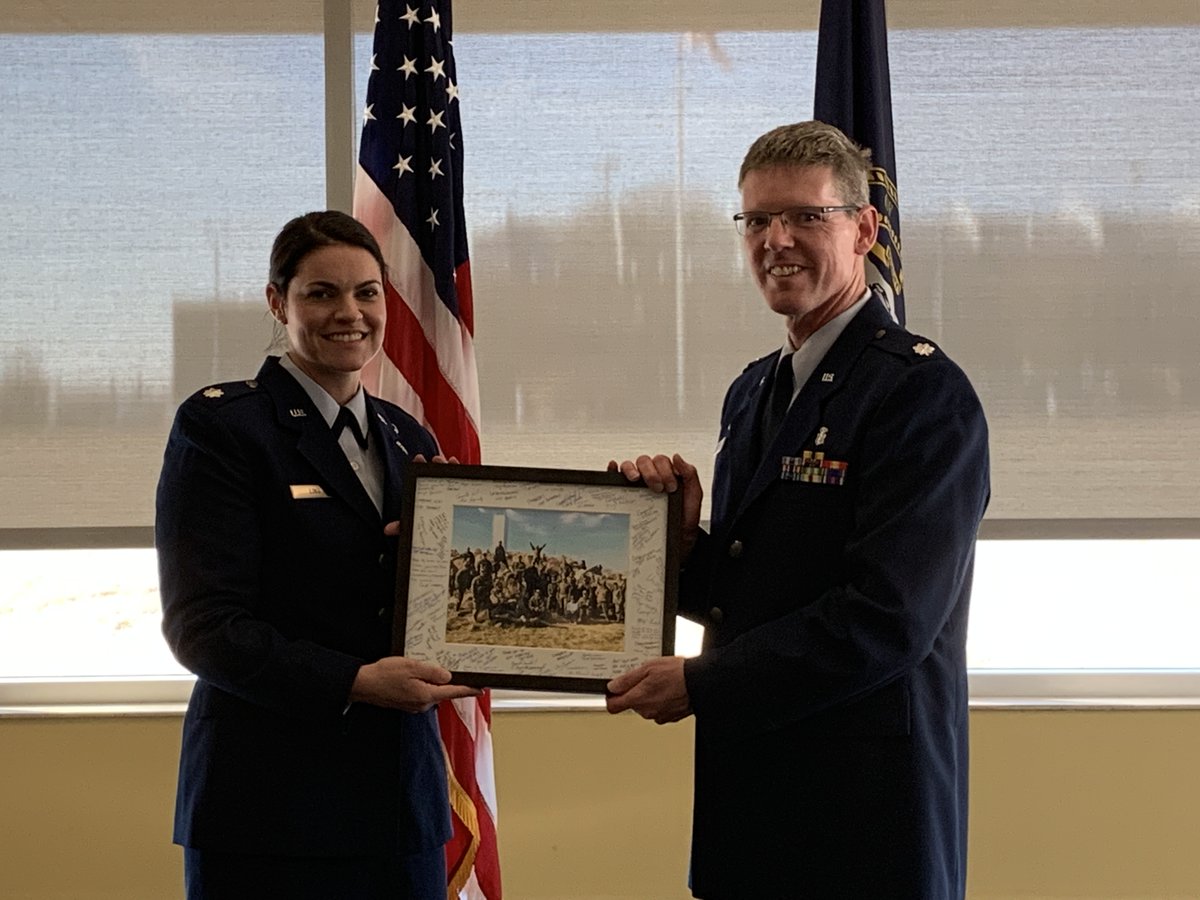 155thARW's tweet photo. Congratulations to Lt. Col. Angela Ling as she assumes command of the 155th Medical Group Det 1. Lt. Col. Michael Chatterson relinquished command of the 155th MDG Det 1 after being in command for five years.
#NEGuard | #Neang | #Leadership | #Medical https://t.co/6oCBXWQxay