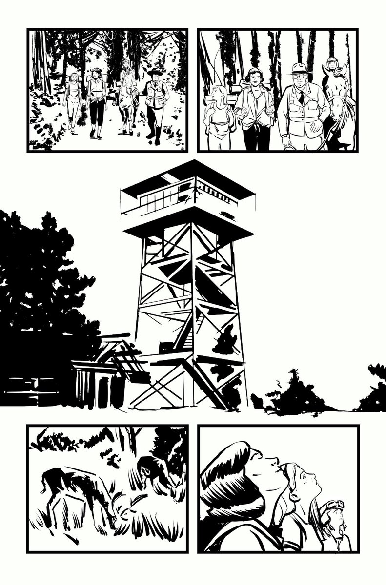 Same page, drawn 7 years apart. So happy this book is happening again @TimDanielComics @DBAndry
2023 2016