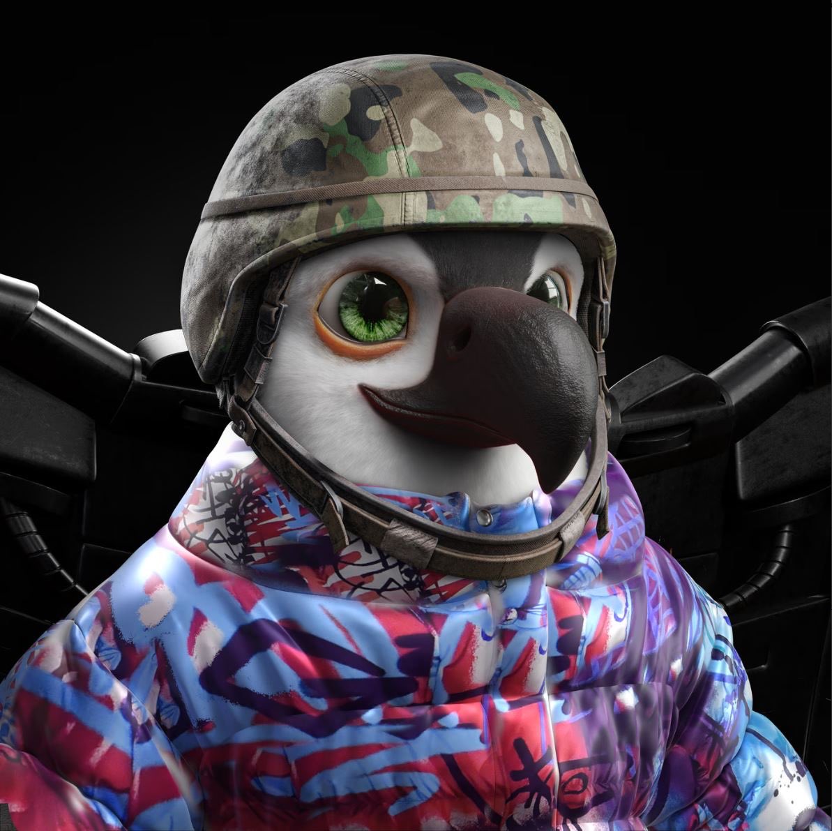 Stigmeisters's tweet photo. @galyverse My guy is ready to go to war! Let’s get it, only up from here! 🔥🔥🚀🚀 https://t.co/dwftBfnyQW