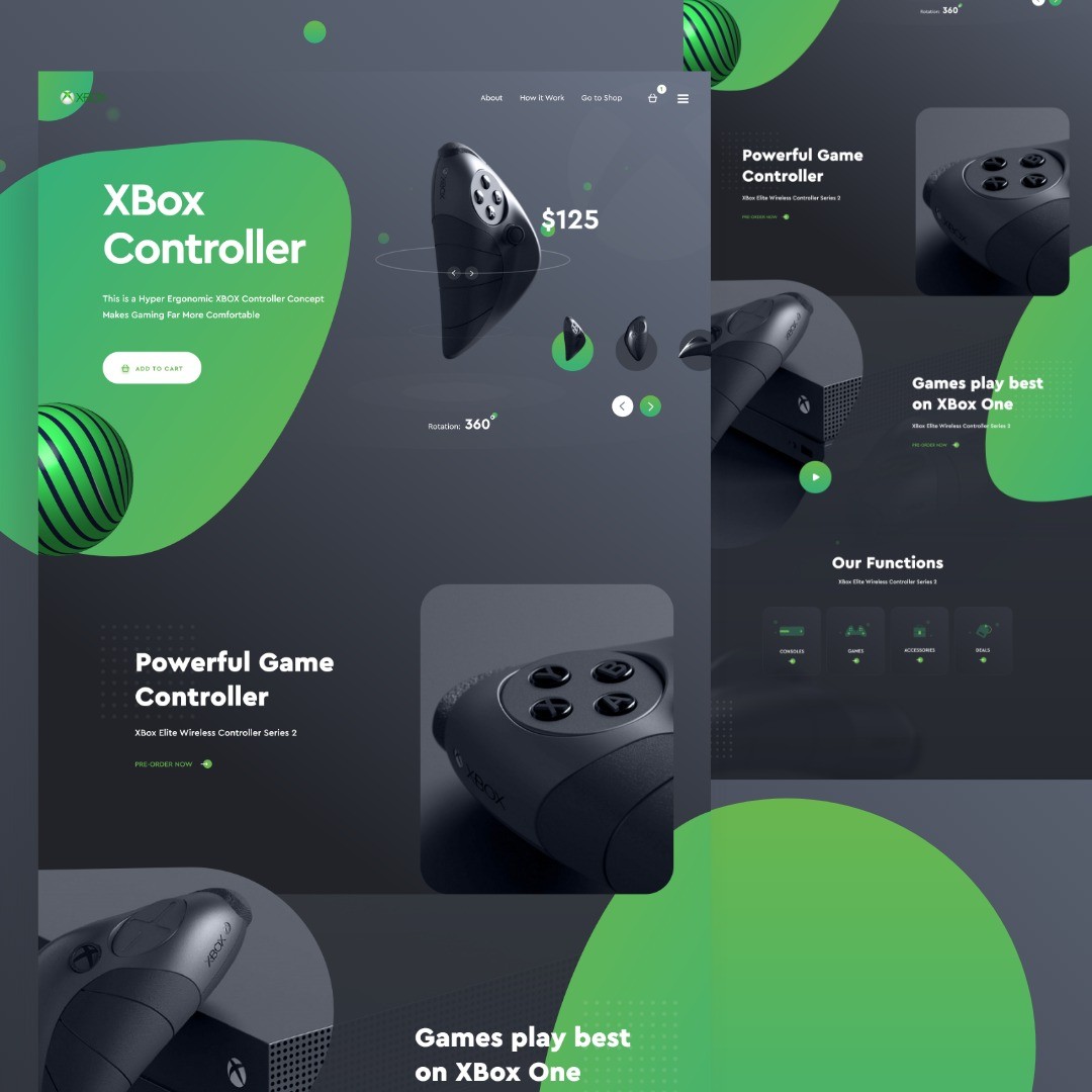 Circle_Square1's tweet photo. Hy Everyone 👏
Page-Xbox-Controller | Website Landing Page Design
.
Work inquiry 📧 : circlesq1@gmail.com
Design by Circle Square Media | Advertising & Marketing Agency
.
.
.
#advertising #webillustration #herosection #saaslanding #xbox #controller https://t.co/IUGuaVfuO2