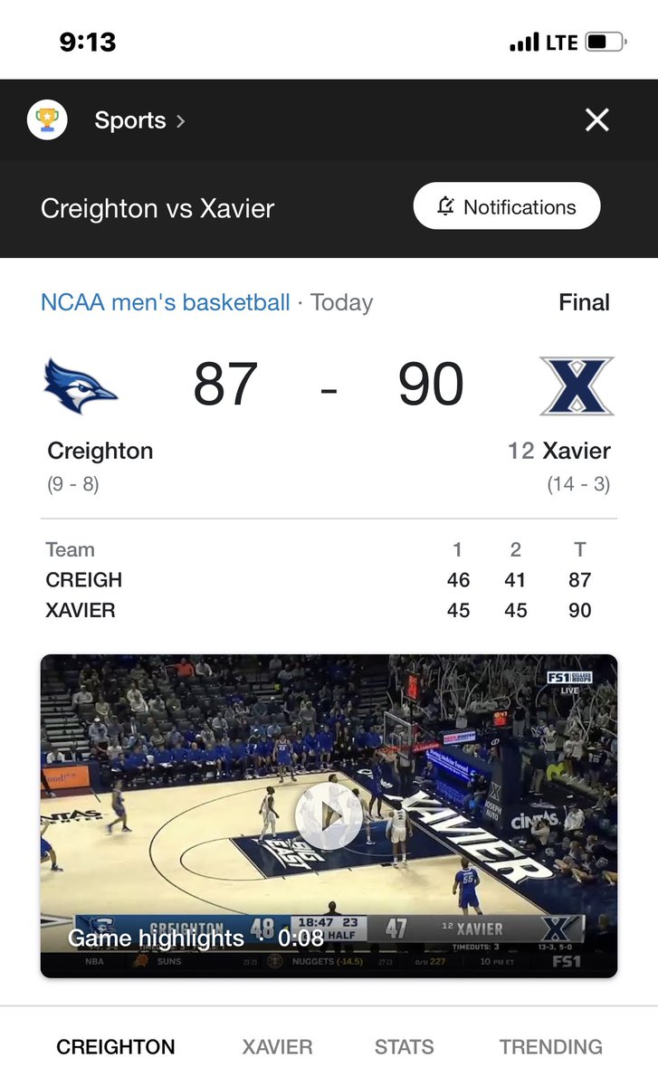 zebra3V1's tweet photo. #goXavierUniversity. #Musketeers2023. #XavierHoops. https://t.co/ZZ7ltOjE1w