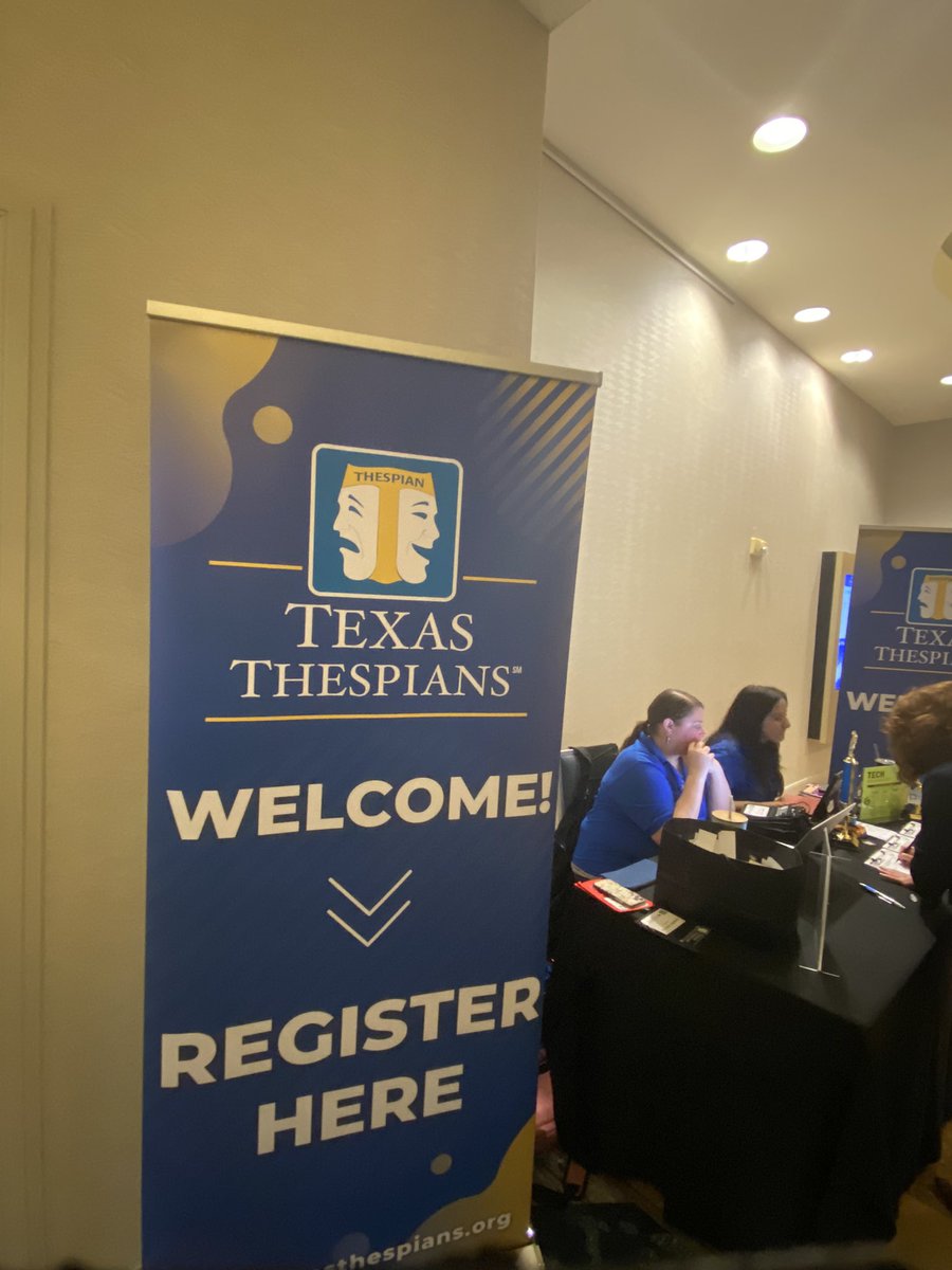 Texas Thespians Educator Conference is rolling!#TTEC2023 #TexasThespians