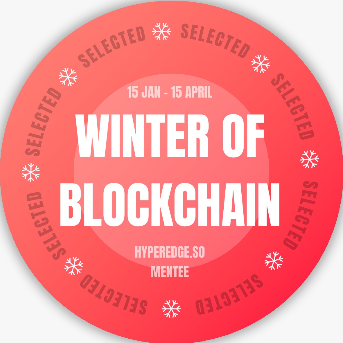 All set to begin my journey into open-source as a mentee at Winter of Blockchain 2023 by @hyperedge_so 🚀🚀
#WOB23 #girlscript #Web3 #blockchain #opensource