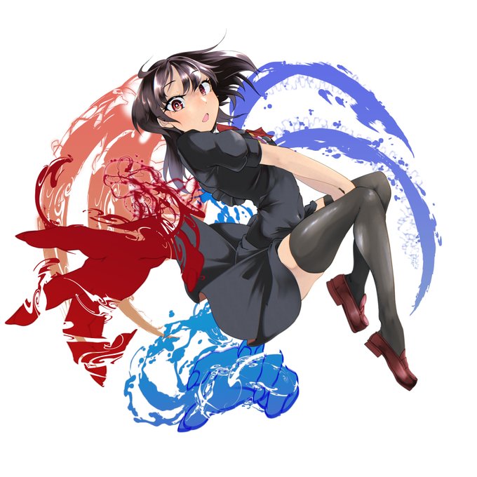 #絵を彩度100にすると超派手 
こうなる 