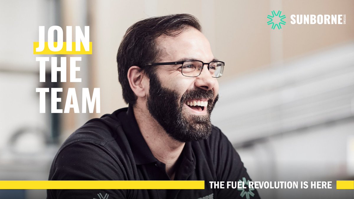 SunborneSystems's tweet photo. Engineers wanted to join the fuel revolution! 

We are looking for several engineers to join our technical team. If you are an Aerothermal, Mechanical &amp; Rig, Systems &amp; Development, or Thermomechanical Engineer, we would love to hear from you! https://t.co/QIjspQHj68

#hiring https://t.co/hjMGG35HJs