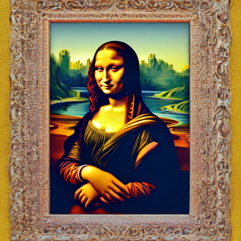 CREAIT_OFFICIAL's tweet photo. A modern take on the classic Mona Lisa, painted with oil paints, hyper realistic, detailed textures and colors, digital #Mona_Lisa #oil_paints #hyper_realistic #detailed #textures #colors #digital #aiart #aigeneratedart https://t.co/2BztoHxd2G