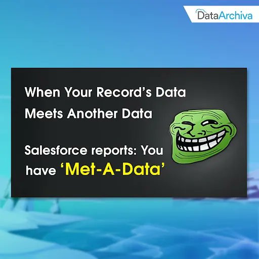 Just a mid-week #Salesforce #pun from #DataArchiva!

#SalesforceCRM #SalesforceIntegration #SalesforceImplementation #SalesforceAdmins #AwsomeAdmins #SalesforceArchitect #SalesforceDataManagement #SalesforceEcosystem #SalesforceOhana #SalesforceCommunity #SalesforceLightning