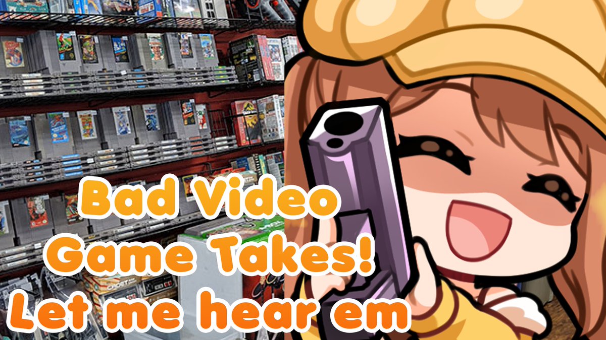 orangeisborange's tweet photo. Give me your worst video game takes!
I'll go first, I don't understand wanting to own a Sony Console (Playstation)
The console exclusive titles have never once interested me, and if they did they always came to PC.
#Vtuber #ENVtuber #VtuberTwP #GamerTakes https://t.co/VujhH0grI8