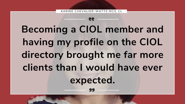 CIOL_Linguists's tweet image. In this blog, @KLASLanguages tells us what she thinks are the key benefits of a CIOL membership. Click here to find out what they are: ow.ly/eZSX50MnTaN #blog #membershipbenefits #languageprofessionals #linguists #xl8 #t9n #1nt