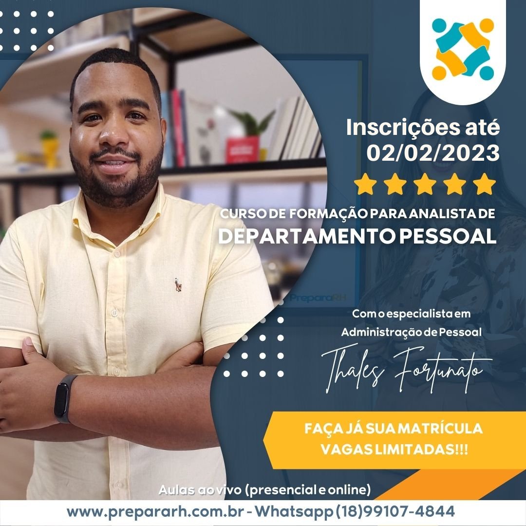 PreparaRh's tweet photo. 🚨ATENÇÃO🚨

Estão abertas as inscrições para o Curso de Formação para Analista de #DepartamentoPessoal da @PreparaRH!

Para mais informações acesse nosso site https://t.co/3Y2qEyD2Dw
ou através do nosso whatsapp (18) 99107-4844. https://t.co/el9qVGFigI