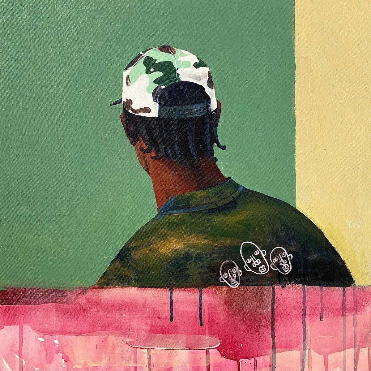therad1x's tweet photo. Hey Twitter, this piece is titled “Out of theses walls”
Acrylics on canvas
2022
#contemporaryart here we go https://t.co/kOge0VM6L8