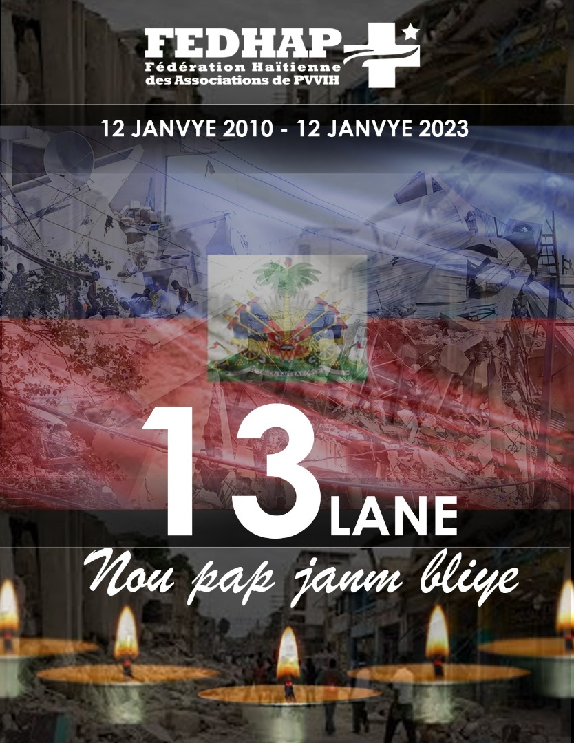 Fedhap_Plus's tweet image. 12 Janvye 2010 - 12 Janvye 2023
Nou pap Janm bliye