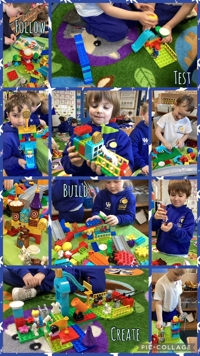 CPSReception's tweet photo. We had our first #legodiscover session today and loved it! Our #6brick challenge was a success and we had fun exploring the #steampark sets. All energised and ready for next weeks session! @ngcbrown @TeachICT_NT #legolearning #eyfsSTEM https://t.co/hUi0KGFtm5