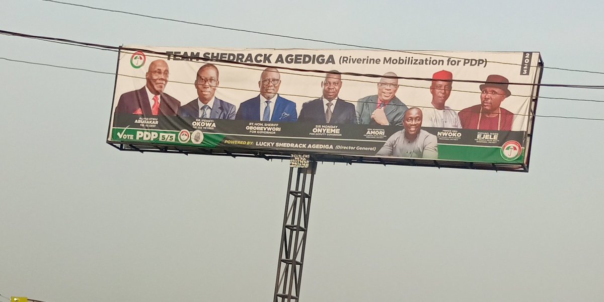 Gagarute's tweet photo. As seen today in Otovwodo, Junction, Ughelli town en route to Edo State
#DeltaIsPDP.
#NoVacancyInDelta https://t.co/CNOYCWpAdo