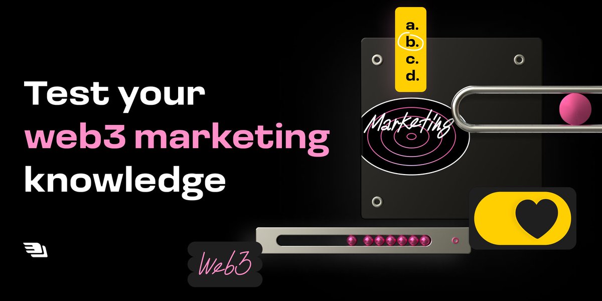 superdao_co's tweet photo. The best web3 projects grow with crypto-native tactics: airdrops, quests, NFT memberships, and wallet-targeted ads

Test our web3 marketing test and get an NFT with your level: https://t.co/W2DFggM6Xf https://t.co/mvf30KisIp