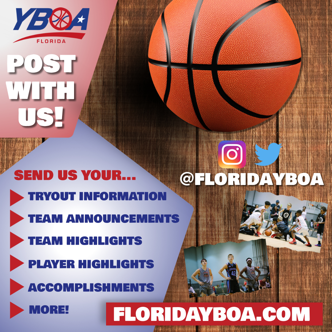 Post with us! Send us your team or player announcements and we will share them for you.