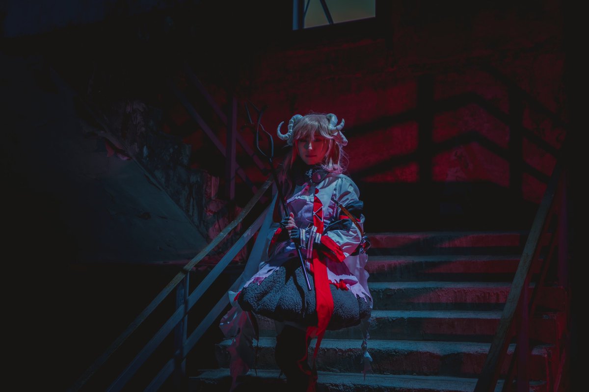 aosssaaan's tweet image. ⚠️Cosplay コスプレ

アークナイツ  エイヤフィヤトラ

photo  ジョージさん@faf_jou 
location  石川荘さん@ayaxmix 

#コスプレ
#石川荘