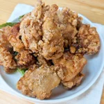 ザクザク食感がたまらない!「天かす焼肉唐揚げ」。