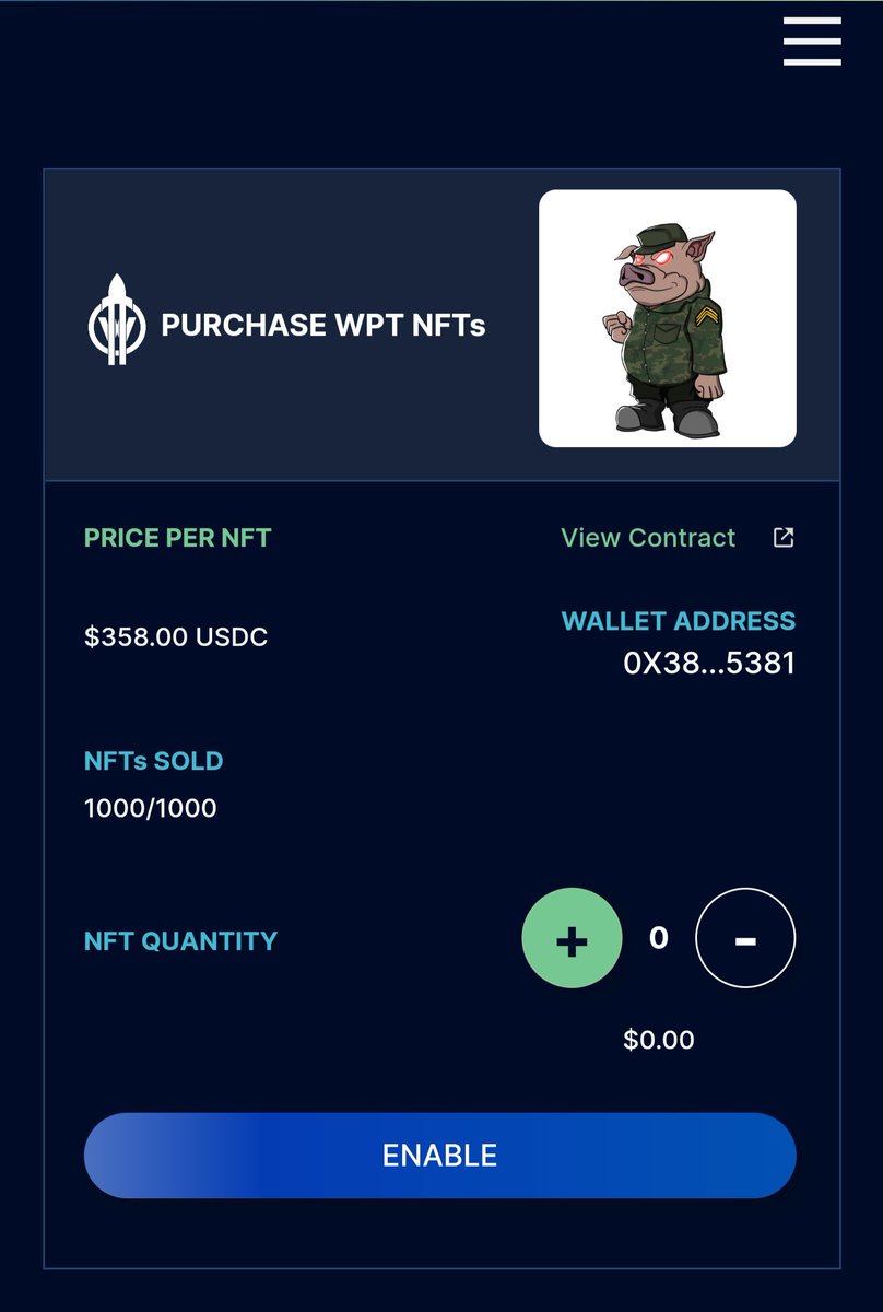 <a href="/Cryptoboss2000/">Crypto Boss (CB)</a> <a href="/proxyswap/">0xPROXY</a> Staking has become one of the top ways to earn more in crypto 🔥, $WPT has got the best APR in it staking system, huge returns and you get to earn more $bacon, Let's not forget our NFT staking and more👌🏼💯

<a href="/WPT_Investing/">WPT Investing Corp</a> <a href="/WarPigsToken/">War Pigs ($PIGS)</a> 
#WPT #Bacon #Warpt #DollarX
