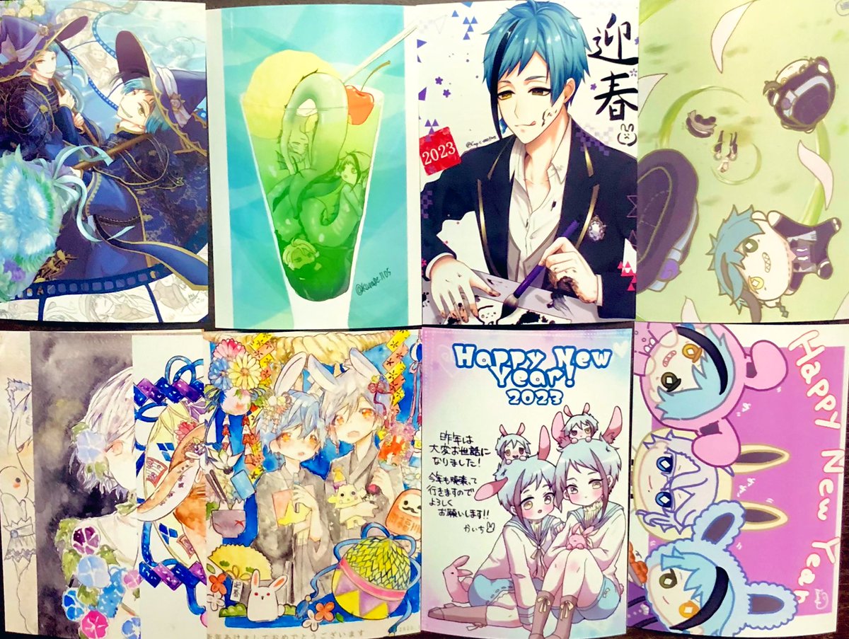 まとめてのご挨拶失礼致します🙏
先程ネップリして参りました〜!!
どの絵も大好きですありがとう
ございます〜❣️一生大事にする 