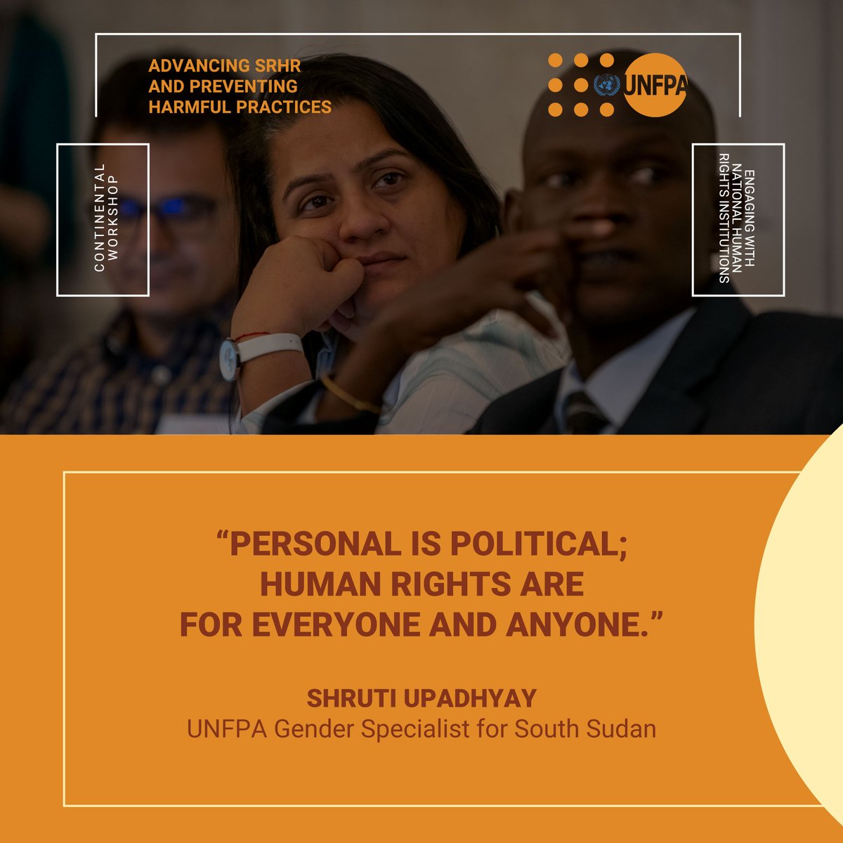 RothCommunicate's tweet image. Our support for @UNFPA's #2022ContinentalWorkshop included designing a range of digital and printed materials, crafting powerful live social media and photo updates, and producing daily recap videos as well as a full highlights reel. 
#C4D #endharmfulpractices #16DaysofActivism