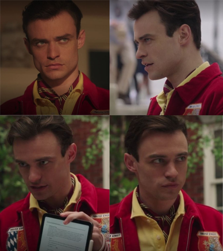 thomasdthinker's tweet image. thomas doherty as max wolfe in gossip girl season 2 episode 8
