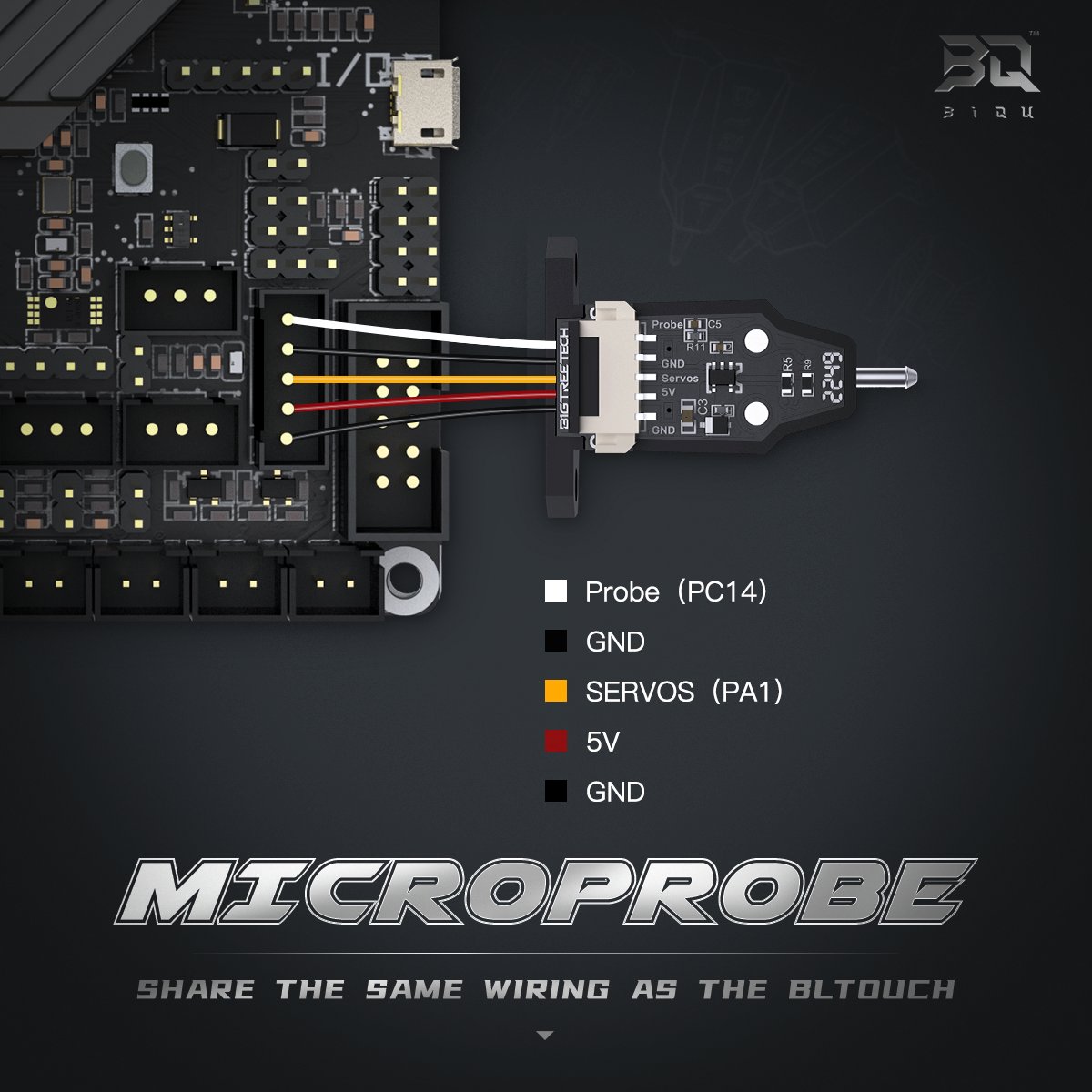 BIQU_Makers's tweet image. ✨DING! #Microprobe #wiring diagram of the @BIGTREETECH SKR MINI E3 V3.0 is delivered!!

👀It supports any #BLTouch compatible mother boards and shares the same wiring as the BLTouch!😎

👻GIVEAWAY here:bit.ly/3in57fU
#biqu #bigtreetech #3dprinter #ABL #DIY