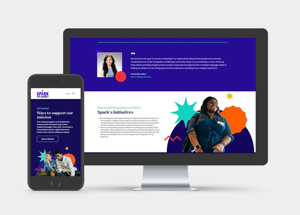 "Their team captured the essence of our new brand so well and we all love the end result."

We really enjoyed working on <a href="/sparkjourneydc/">Spark the Journey</a>'s annual report. Let us know if you have any design needs for your upcoming annual report!

oxygen.oxfordhr.co.uk/our-work/spark…

#annualreport