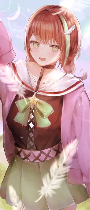 新ビジュめちゃくちゃ可愛いです #綴ちゃんにお届けものです 