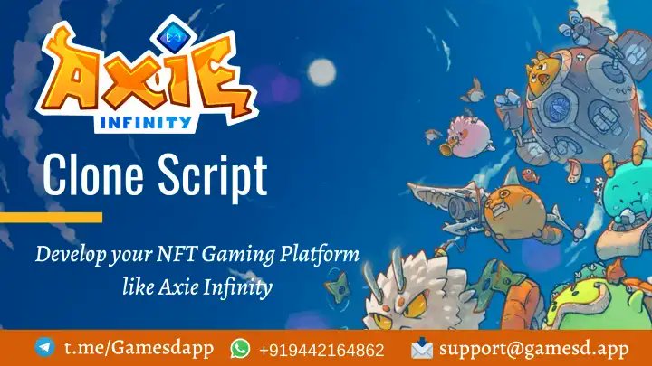 GamesDapp's tweet photo. Launch an #NFTgaming platform like #AxieInfinity with a new cute adventures monster called #axes process set through #AxieInfinityclone. 
For more information about #Axieinfinityclonescript check out this #Medium Blog>>> https://t.co/JgKDFeLvUR https://t.co/RoOLEF6eZL